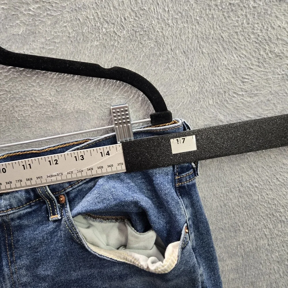 Levi's 512 Men Jeans 36X32 Blue Denim Slim Taper Fit 29